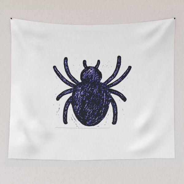 Item preview, Glowing Abstract Beetle Dark Art Illustration designed and sold by Horrify.