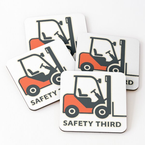 Item preview, Safety Third Minimalist Forklift Design designed and sold by RetroNibylander.