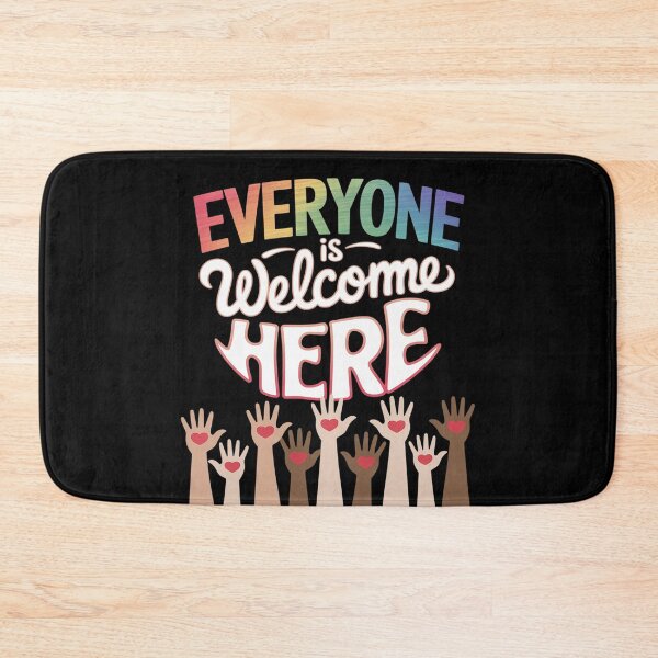 Item preview, Everyone Is Welcome Here Equality Support  designed and sold by MarryIsMonth.