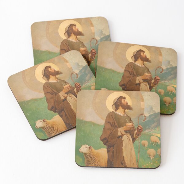 Item preview, Saint Drogo designed and sold by SanctifiedSouls.