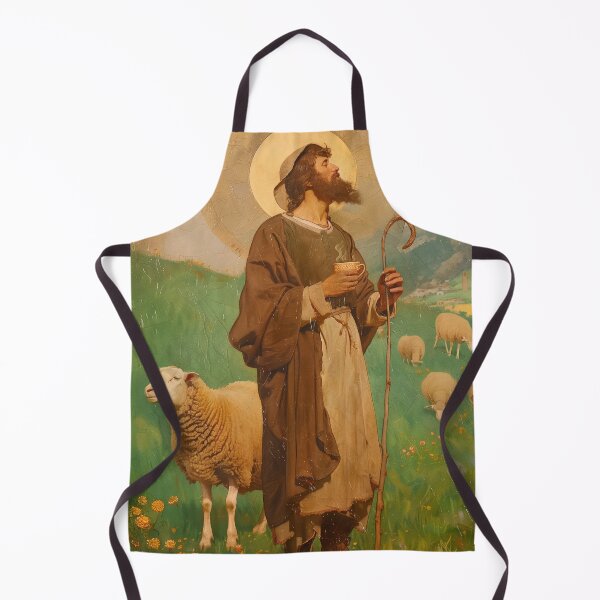 Item preview, Saint Drogo designed and sold by SanctifiedSouls.