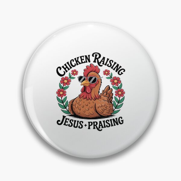 Item preview, Chicken Raising &Jesus Praising Men Women  designed and sold by AquaKiev.