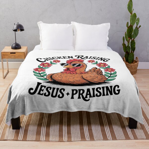 Item preview, Chicken Raising &Jesus Praising Men Women  designed and sold by AquaKiev.