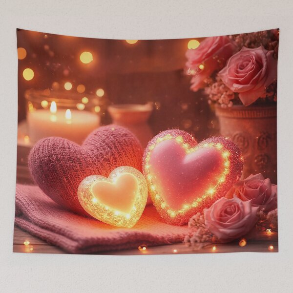 Item preview, Love Choosing Every Day – Romantic Cozy Valentine Illustration designed and sold by AmetistLight.
