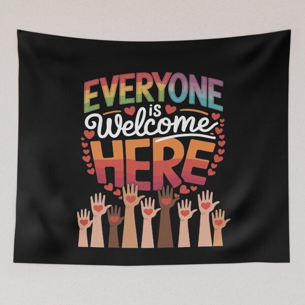 Item preview, Everyone is welcome here Idaho teacher Everyone womens  designed and sold by MarryIsMonth.