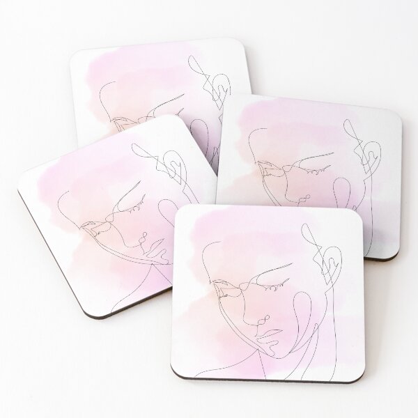 Item preview, Abstract pink female art designed and sold by Jazzierae.