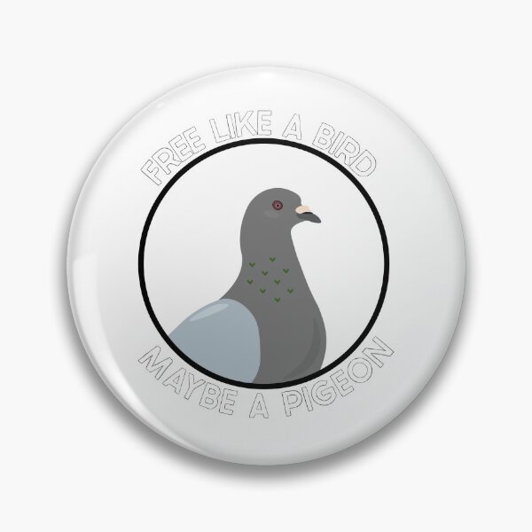Item preview, Free Like a Bird (Maybe a Pigeon) designed and sold by A. Koh.