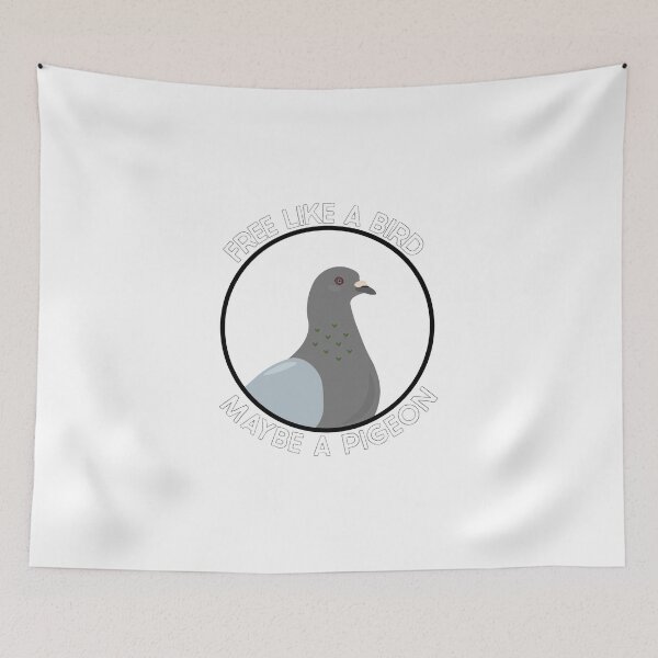 Item preview, Free Like a Bird (Maybe a Pigeon) designed and sold by A. Koh.