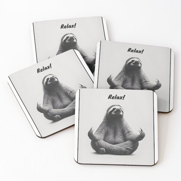 Item preview, Just Relax Enjoy the Present  designed and sold by DuskyMonk.