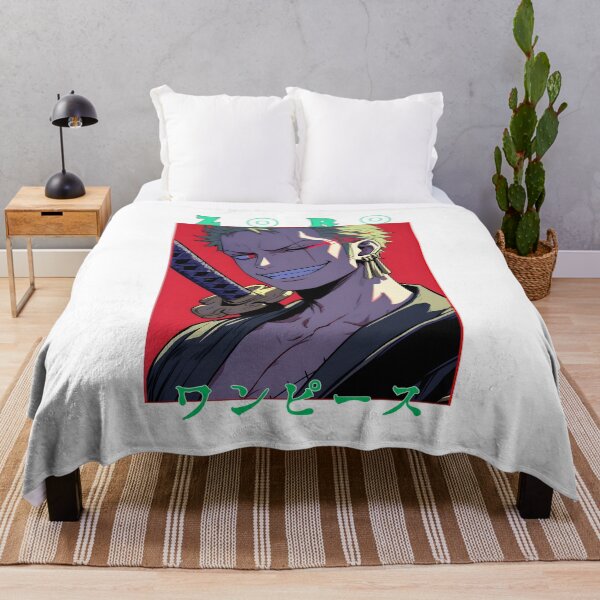 Item preview, Three Sword Samurai Warrior – Anime Style Swordsman Art designed and sold by lamiarte.