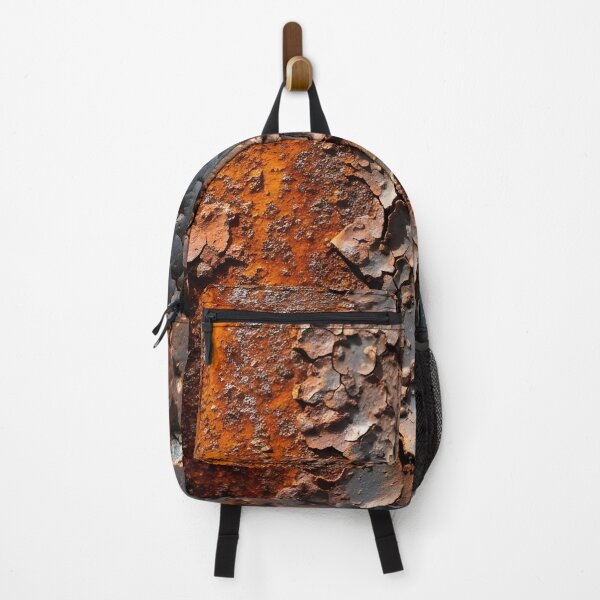 Item preview, Rusted Metal Texture with Moss Industrial Grunge Design designed and sold by StylePulsez.