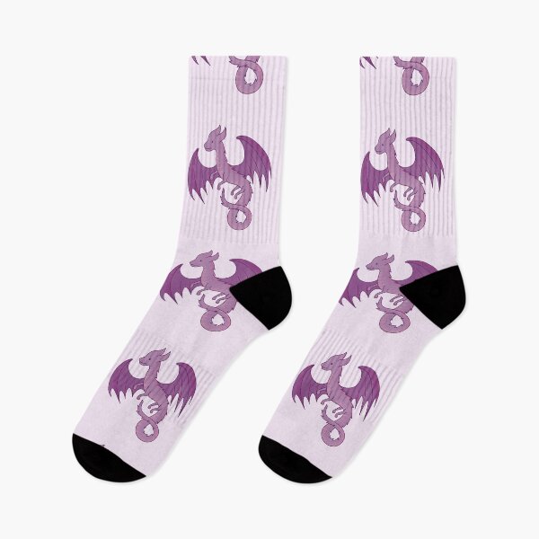 Item preview, purple flying dragon fantasy aesthetic designed and sold by winterpumpkin.