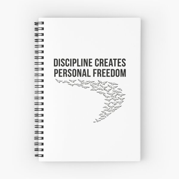 Item preview, Discipline Creates Personal Freedom – Growth & Self-Improvement T-shirt designed and sold by Iunova.