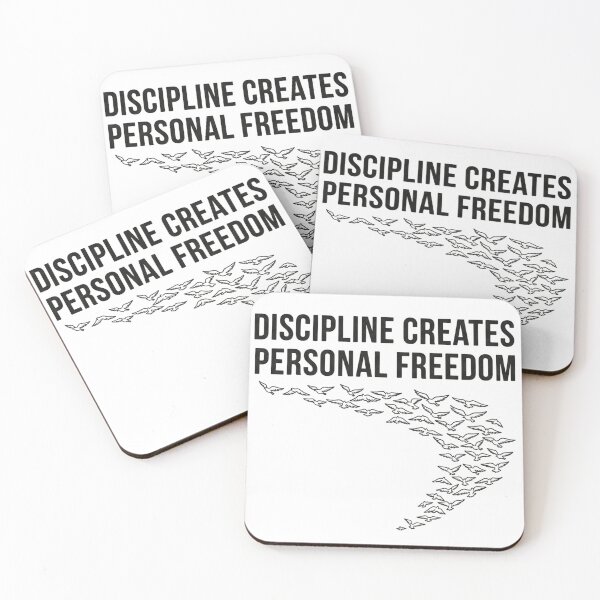 Item preview, Discipline Creates Personal Freedom – Growth & Self-Improvement T-shirt designed and sold by Iunova.
