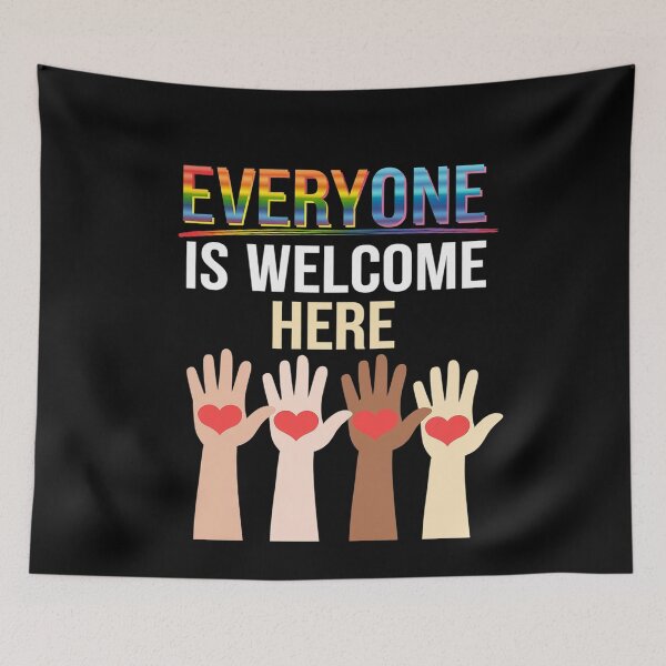 Item preview, Everyone Is Welcome Here Idaho 1  designed and sold by MarryIsMonth.