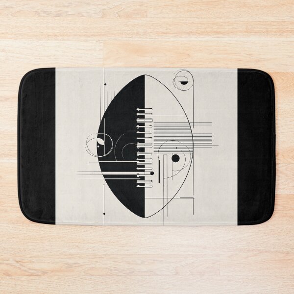 Item preview, american football ball Geometric Abstract Composition designed and sold by lautir.