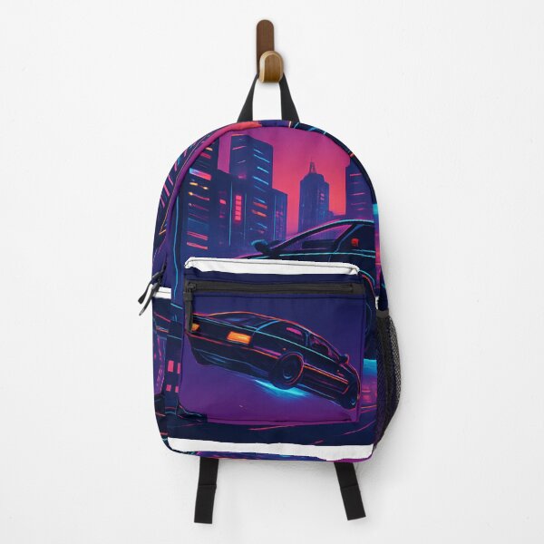 Item preview, Retro Futuristic City with Flying Cars designed and sold by Raudesign.