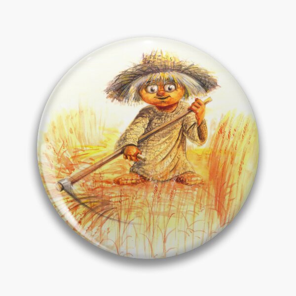 Item preview, KINDER mows wheat designed and sold by AleksARTua.