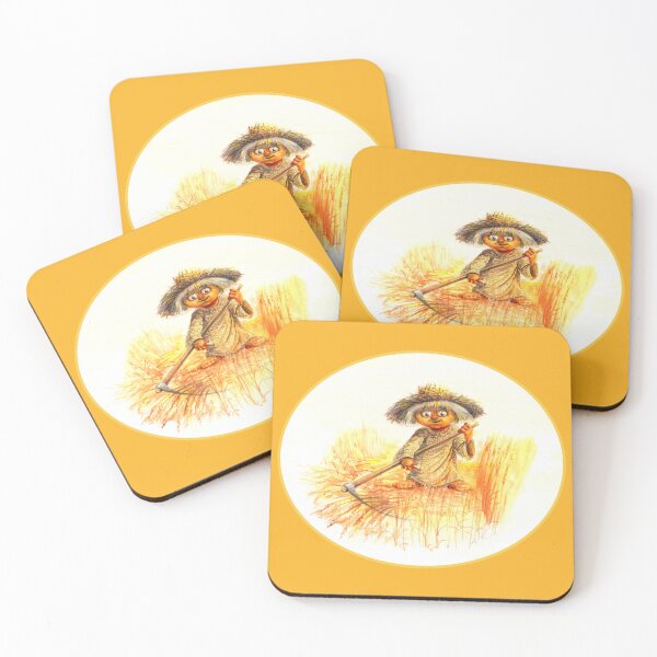 Item preview, KINDER mows wheat designed and sold by AleksARTua.
