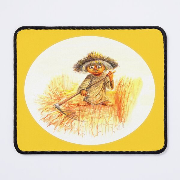 Item preview, KINDER mows wheat designed and sold by AleksARTua.