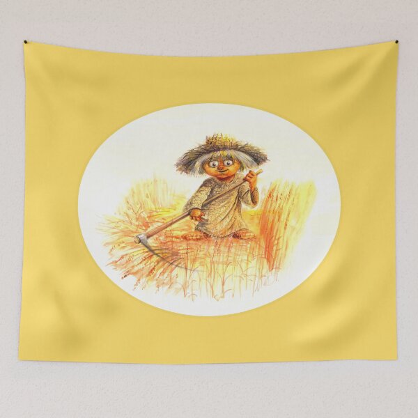 Item preview, KINDER mows wheat designed and sold by AleksARTua.