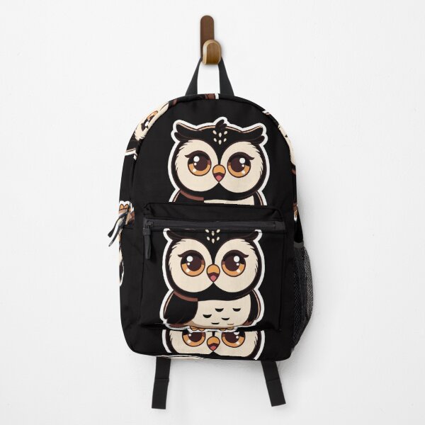 Item preview, Cute Wide-Eyed Owl in Chibi Style #OwlArt designed and sold by Combat Skies.