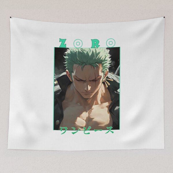 Item preview, Three Sword Samurai Warrior – Anime Style Swordsman Art designed and sold by lamiarte.