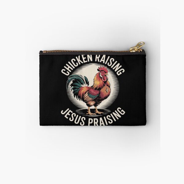 Item preview, Chicken Raising and Jesus Praising Farm Christian Faith Girl  designed and sold by AquaKiev.