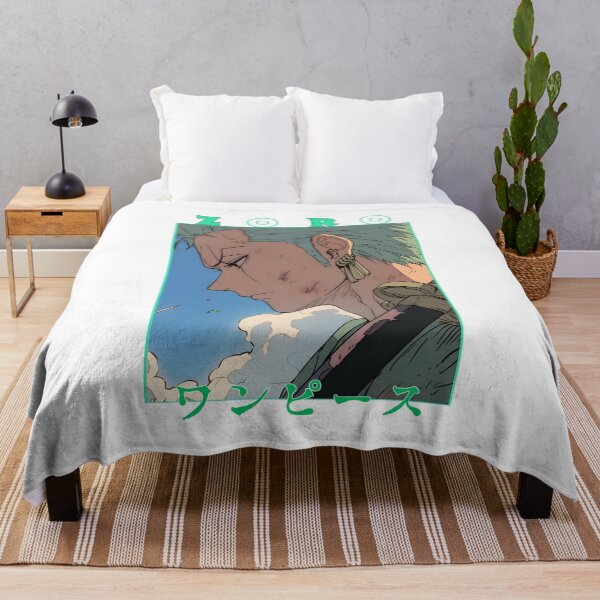 Item preview, Three Sword Samurai Warrior – Anime Style Swordsman Art designed and sold by lamiarte.