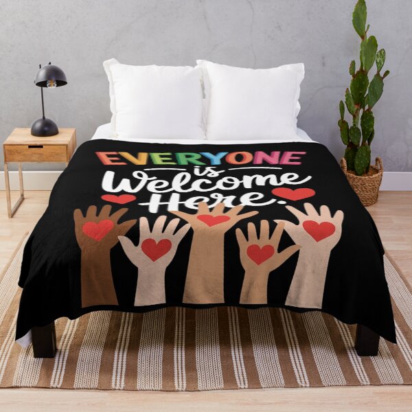Item preview, Everyone Is Welcome Here Idaho Teacher 2 designed and sold by MarryIsMonth.