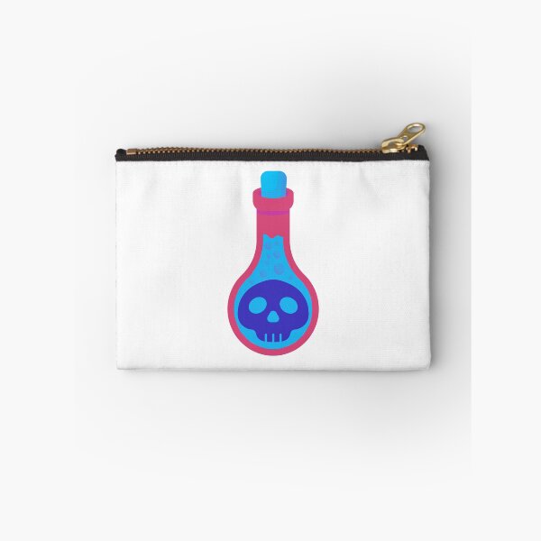 Item preview, Poison Potion Skull Bottle – Toxic Fantasy Alchemy Icon designed and sold by Horrify.