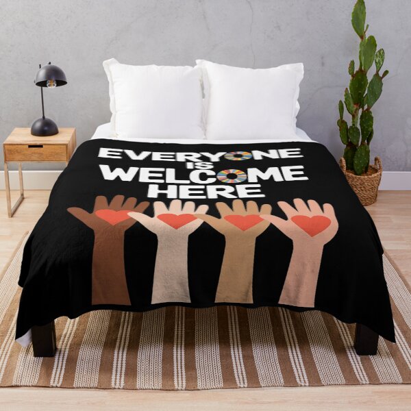 Item preview, Everyone Is Welcome Here Idaho Teacher 4  designed and sold by MarryIsMonth.