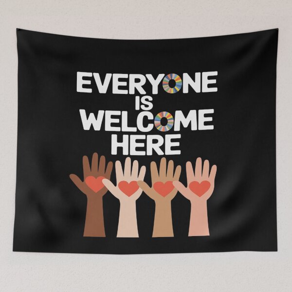 Item preview, Everyone Is Welcome Here Idaho Teacher 4  designed and sold by MarryIsMonth.