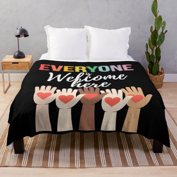 Item preview, Everyone Is Welcome Here Idaho Teacher 5  designed and sold by MarryIsMonth.