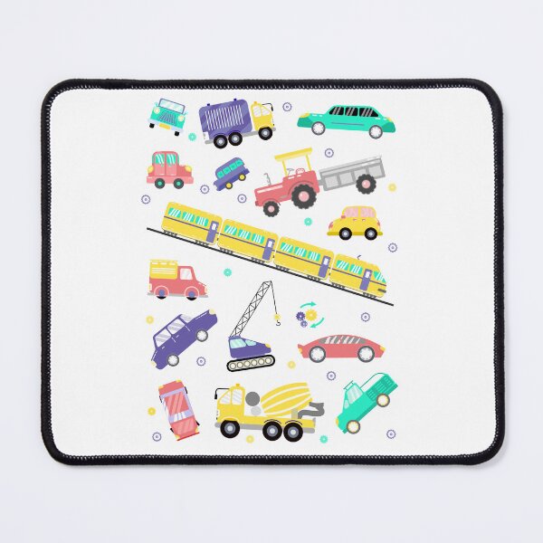 Item preview, Cute Transportation Sticker Set | Cartoon Vehicles for Kids designed and sold by steekeets.