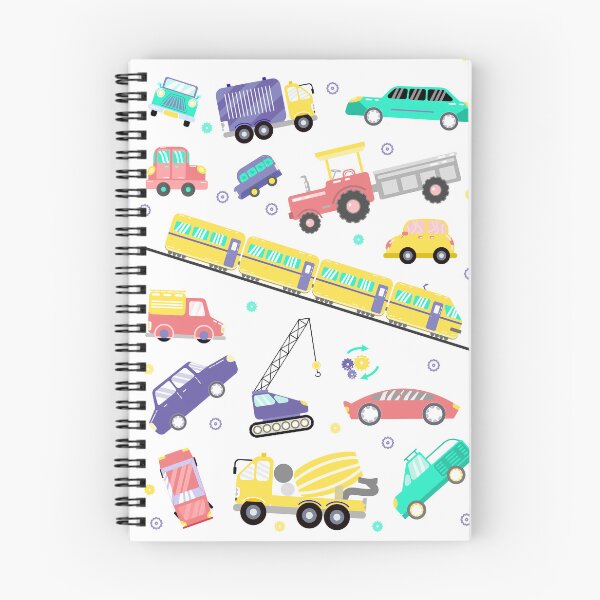 Item preview, Cute Transportation Sticker Set | Cartoon Vehicles for Kids designed and sold by steekeets.