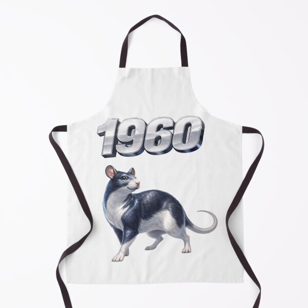 Item preview, 1960 Year of the Rat Eastern Zodiac Intelligence Prosperity Design designed and sold by AlexLineArt.