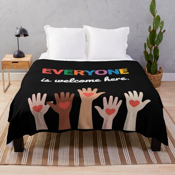 Item preview, Everyone Is Welcome Here Idaho Teacher 6 designed and sold by MarryIsMonth.