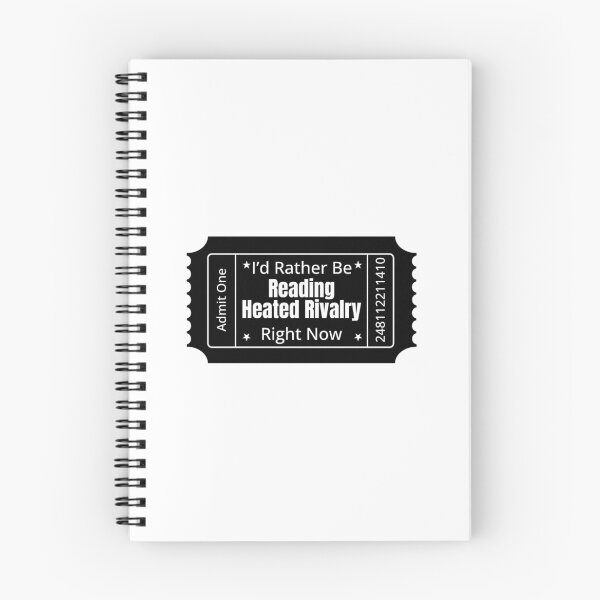 Item preview, I'd Rather Be Reading Heated Rivalry Ticket designed and sold by TheatreBroadway.