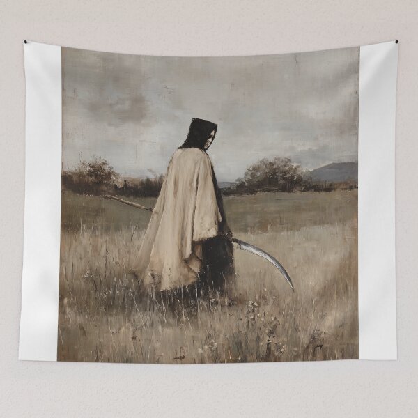 Item preview, Grim Reaper in a Field designed and sold by lautir.