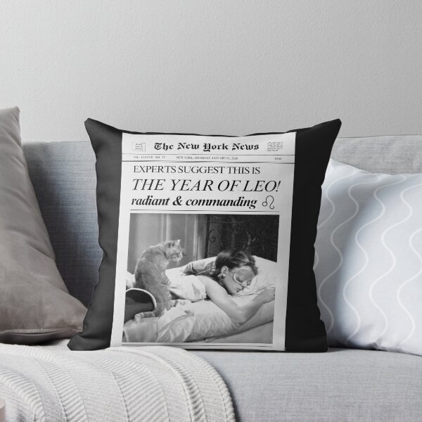 Item preview, Leo Zodiac Sign Newspaper designed and sold by SaltedBeachPaperie.