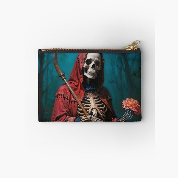 Item preview, Red Dress Santa Muerte designed and sold by AliceWhiteDF.
