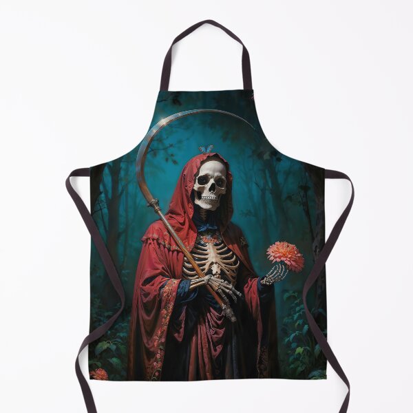 Item preview, Red Dress Santa Muerte designed and sold by AliceWhiteDF.
