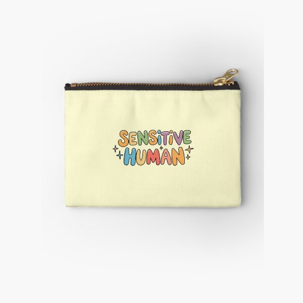 Item preview, Sensitive Human - Colorful Retro Bubble Letter Typography designed and sold by minki-graphics.