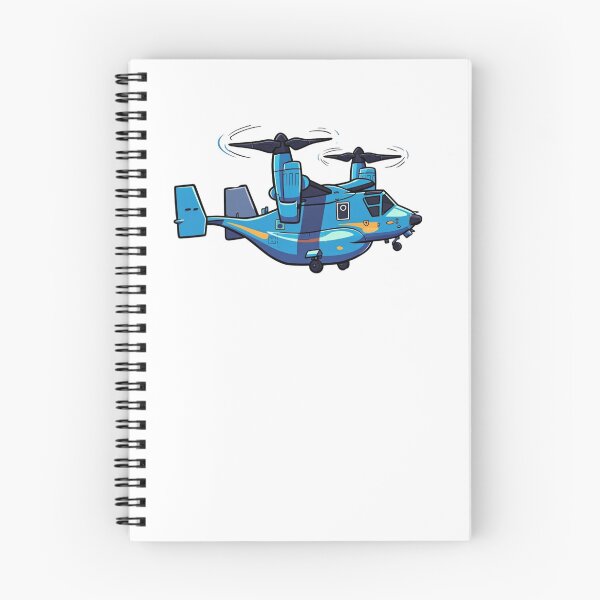 Item preview, V22 Cartoon Tiltrotor Aircraft in Blue Flight #AviationArt designed and sold by Combat Skies.