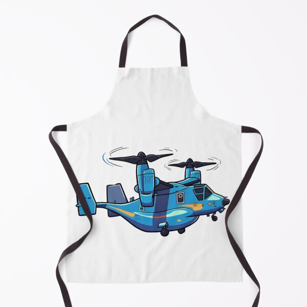 Item preview, V22 Cartoon Tiltrotor Aircraft in Blue Flight #AviationArt designed and sold by Combat Skies.