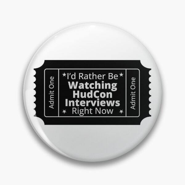 Item preview, I'd Rather Be Watching HudCon Interviews Ticket designed and sold by TheatreBroadway.