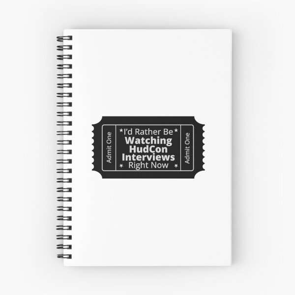 Item preview, I'd Rather Be Watching HudCon Interviews Ticket designed and sold by TheatreBroadway.