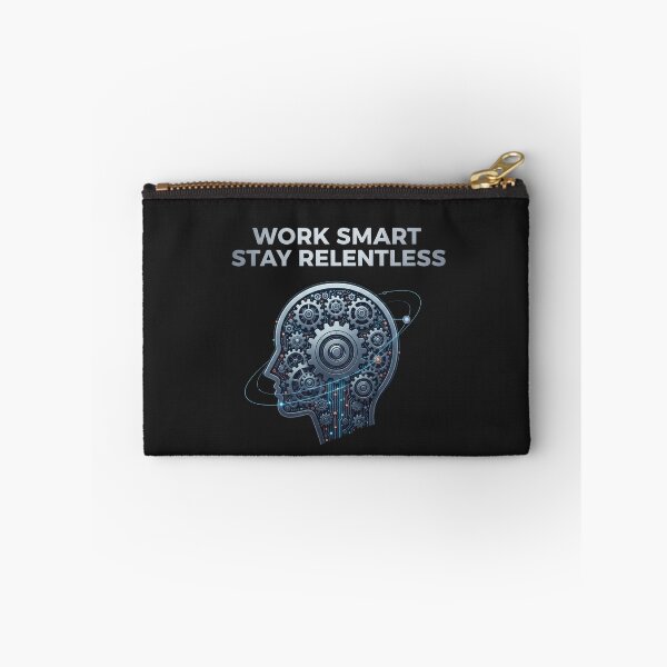 Item preview, Work Smart Stay Relentless – Productivity & Mindset Gear T-shirt designed and sold by Iunova.
