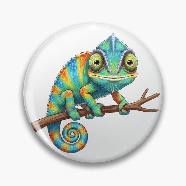 Item preview, Cute chameleon designed and sold by cr8or.